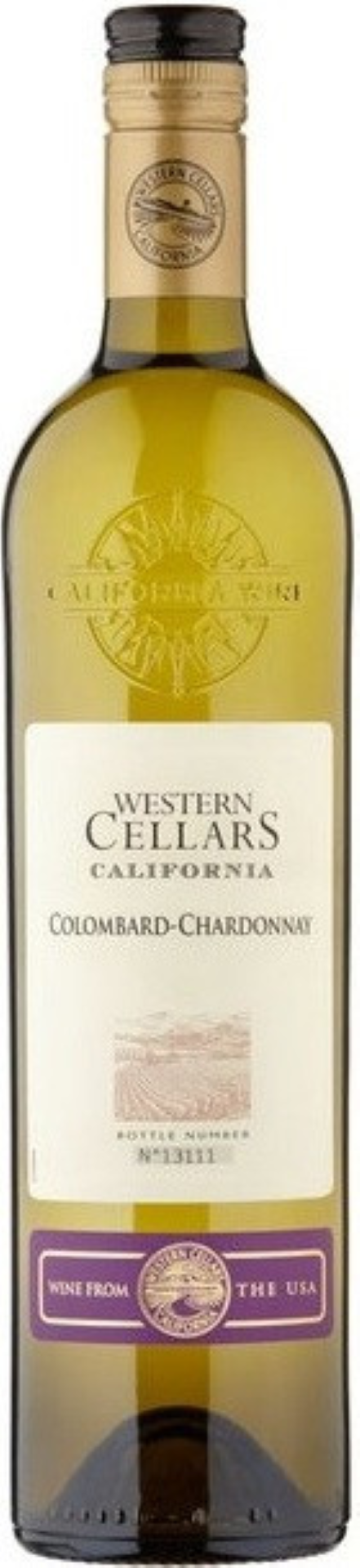 WESTERN CELLARS COLOMBARD CHARDONNAY WHITE 750ML